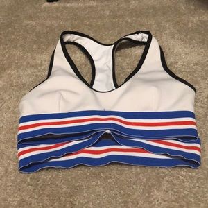 PE Nation Full Toss Crop Bra XS